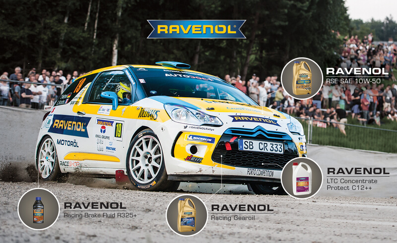 Citroën DS3 R3T vom RAVENOL Rallye Team