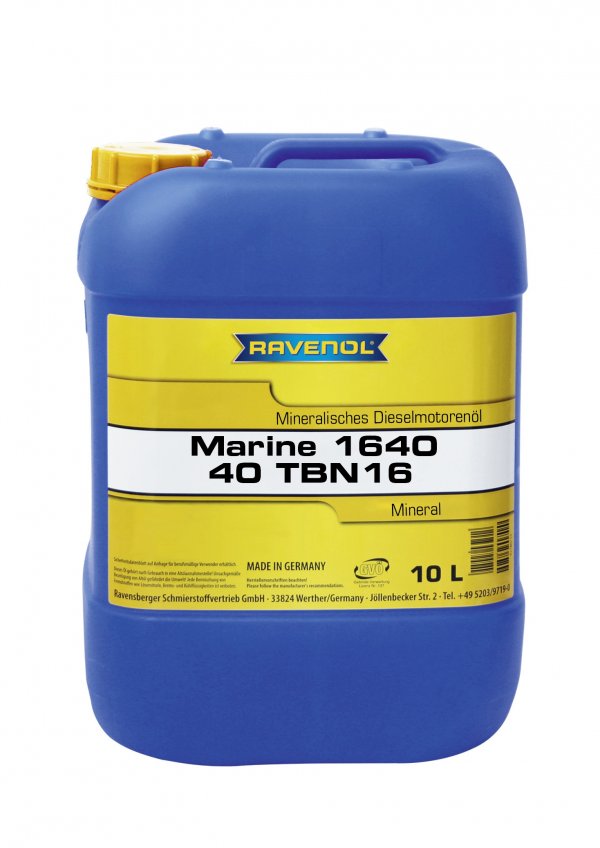 RAVENOL MARINE 1640 SAE 40 TBN16