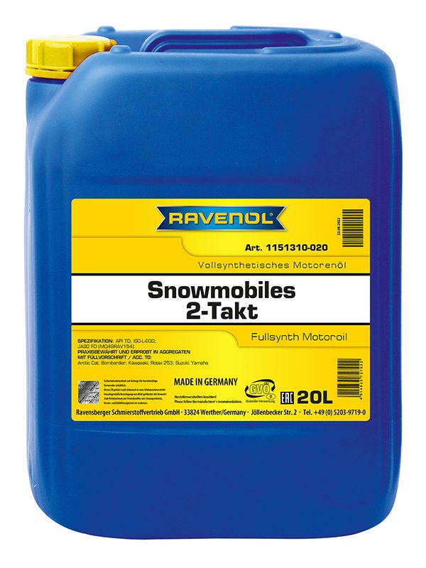 RAVENOL SNOWMOBILES Fullsynth. 2-Takt