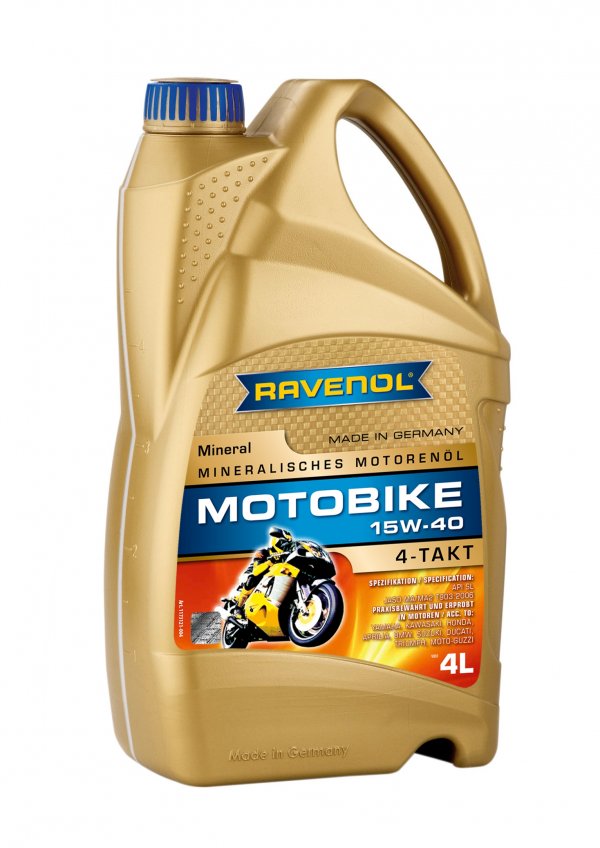 RAVENOL Motobike 4-T Mineral SAE 15W-40