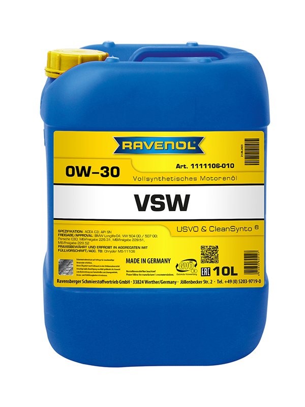 RAVENOL VSW SAE 0W-30