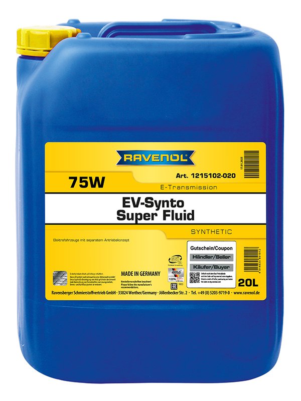 RAVENOL EV-Synto Super Fluid 75W E-TF
