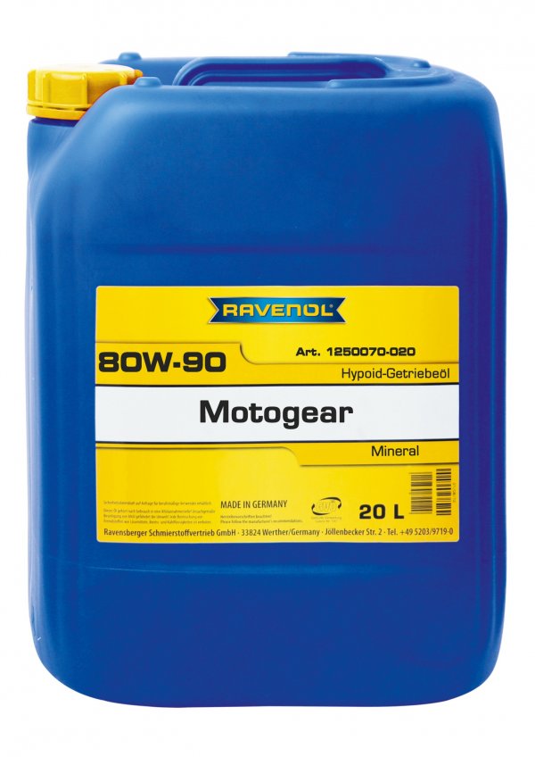 RAVENOL MOTOGEAR SAE 80W-90 GL-5