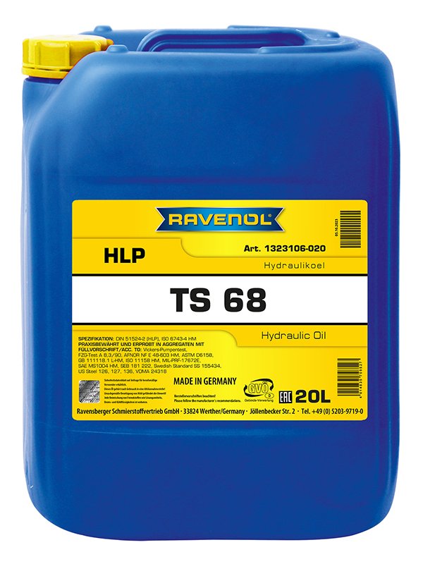 RAVENOL Hydraulikoel TS 68 (HLP)