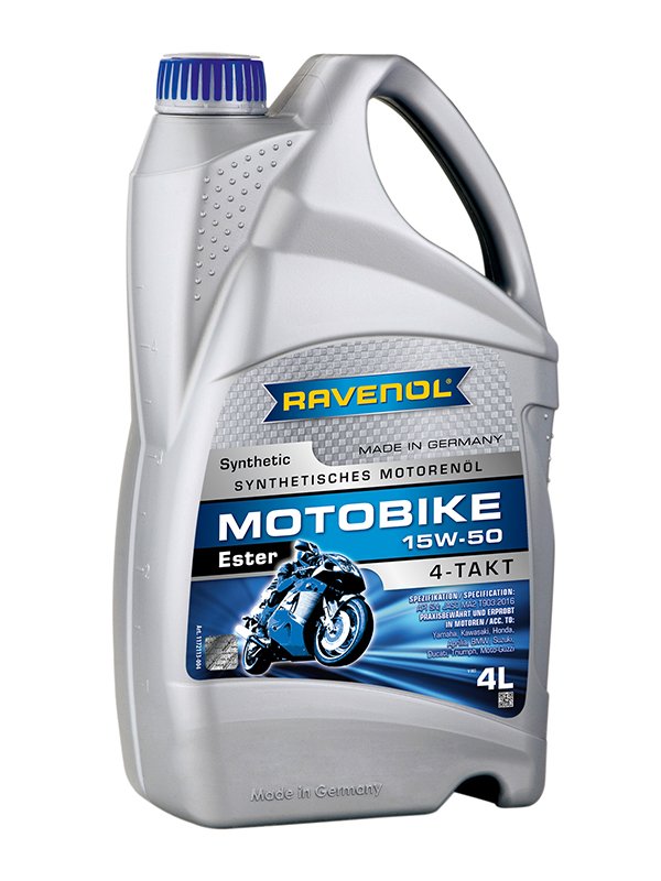 RAVENOL Motobike 4-T Ester SAE 15W-50