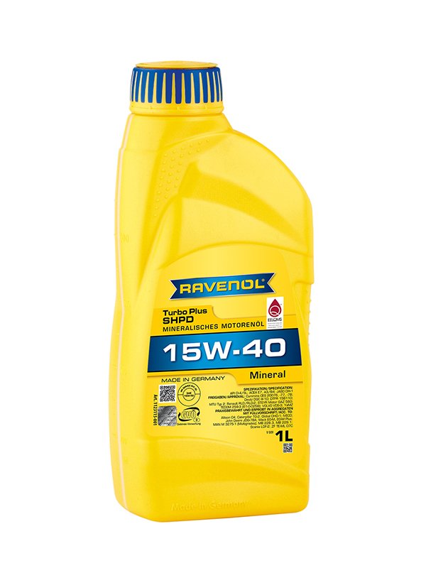 RAVENOL Turbo plus SHPD SAE 15W-40