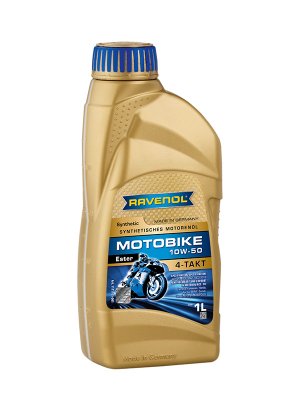 RAVENOL Motobike 4-T Ester SAE 10W-50 Image RAVENOL Motobike 4-T Ester SAE 10W-50
