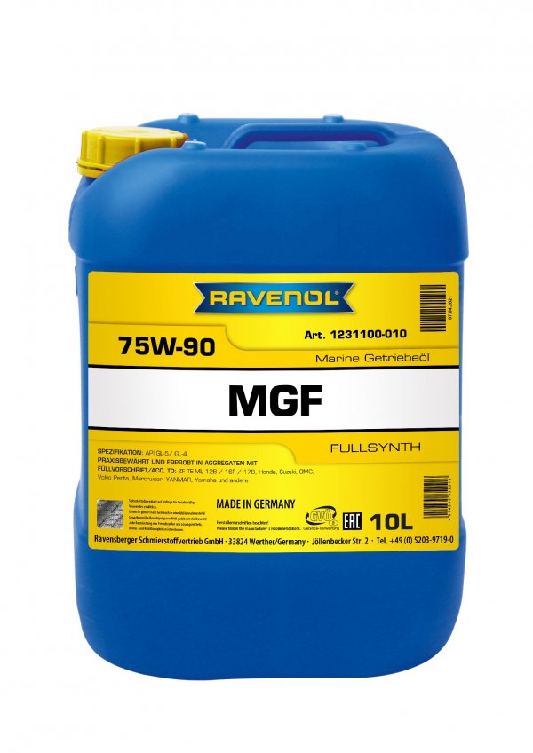 RAVENOL MARINE Gear Fullsynth. MGF SAE 75W-90