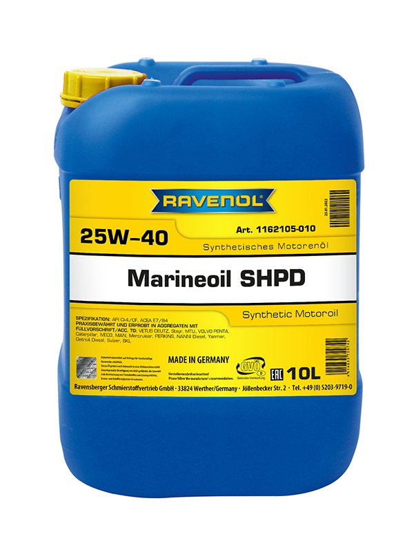 RAVENOL MARINEOIL SHPD SAE 25W40 synthetic