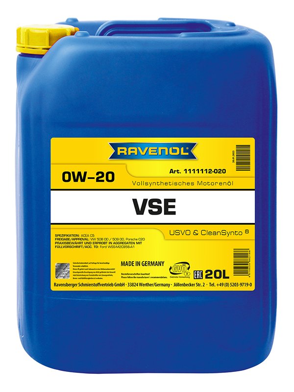 RAVENOL VSE SAE 0W-20