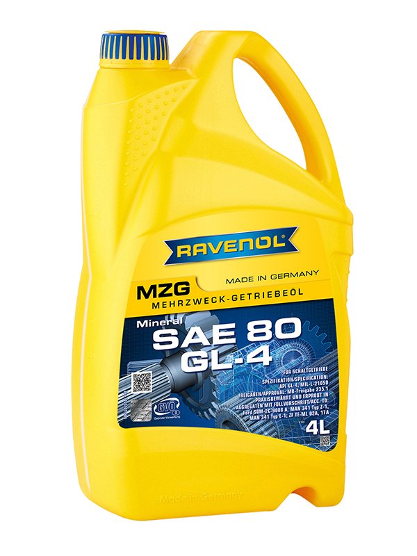 RAVENOL Getriebeoel MZG SAE 80 GL-4