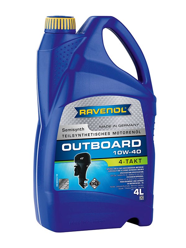 RAVENOL Outboardoel 4T SAE 10W-40