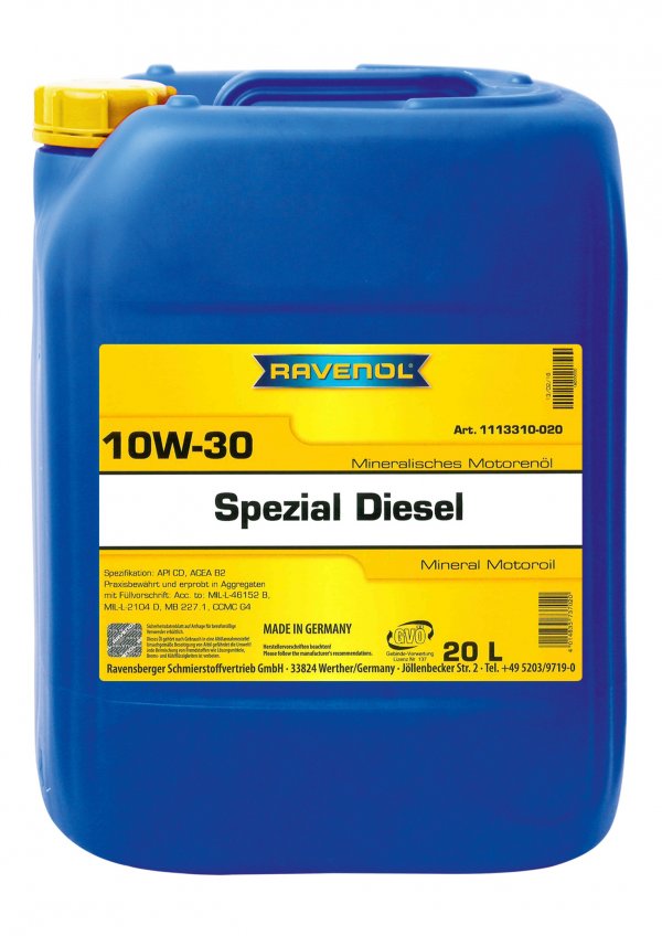 RAVENOL Spezial Diesel SAE 10W-30