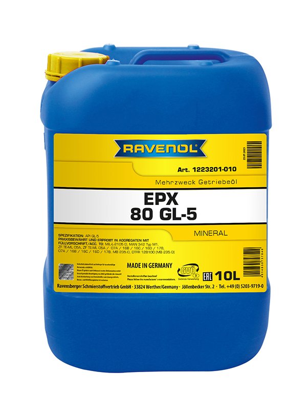 RAVENOL Getriebeoel EPX SAE 80W GL-5