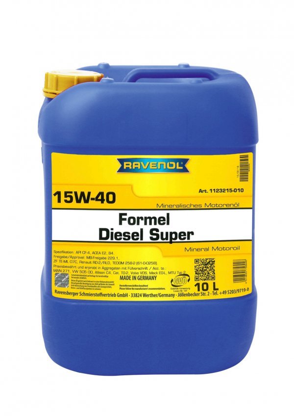 RAVENOL Formel Diesel Super SAE 15W-40