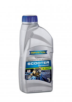 RAVENOL SCOOTER 4-Takt Teilsynth. Image RAVENOL SCOOTER 4-Takt Teilsynth.