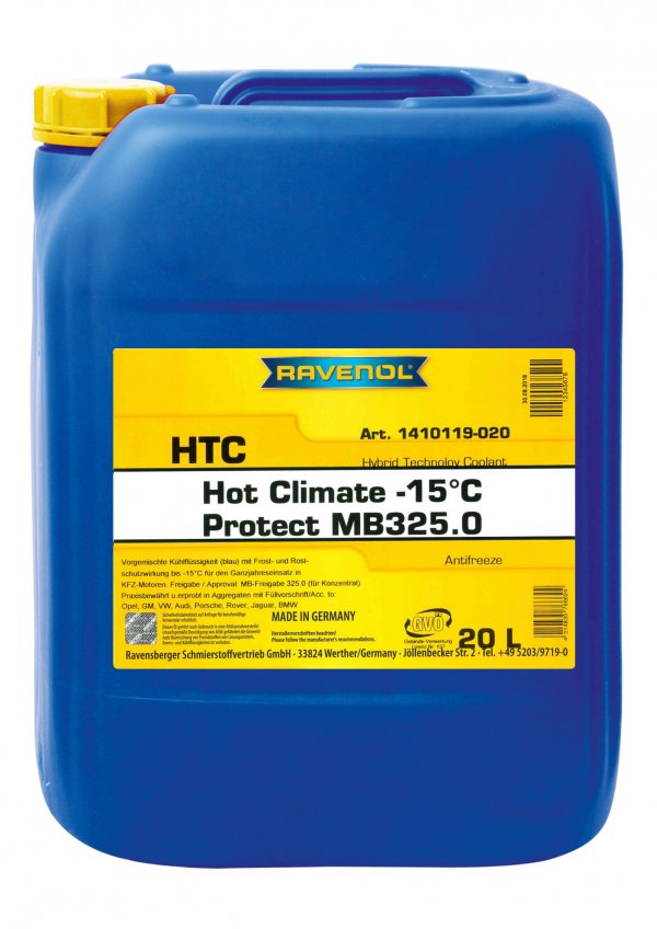RAVENOL HTC HOT CLIMATE -15°C Protect MB 325.0