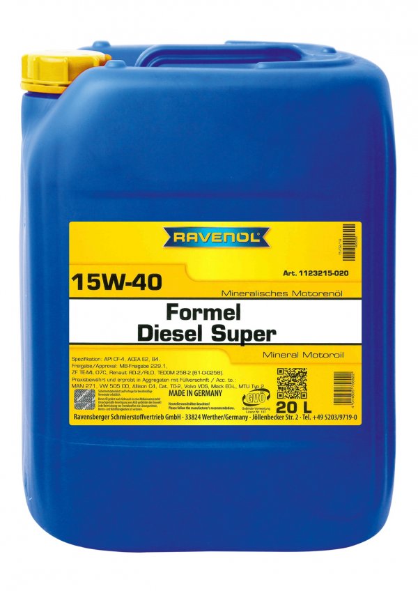RAVENOL Formel Diesel Super SAE 15W-40