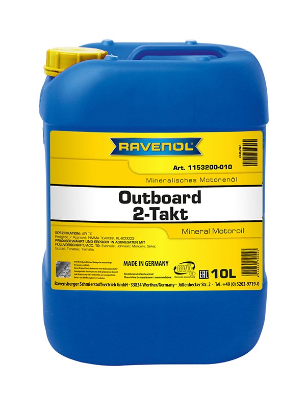 RAVENOL Outboardoel 2T Mineral