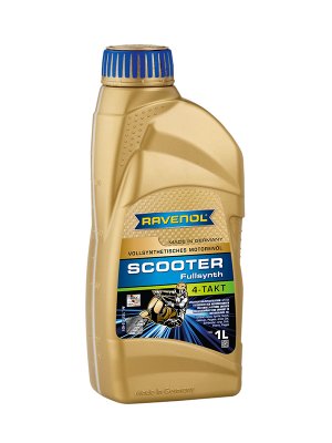RAVENOL SCOOTER 4-Takt Fullsynth. Image RAVENOL SCOOTER 4-Takt Fullsynth.