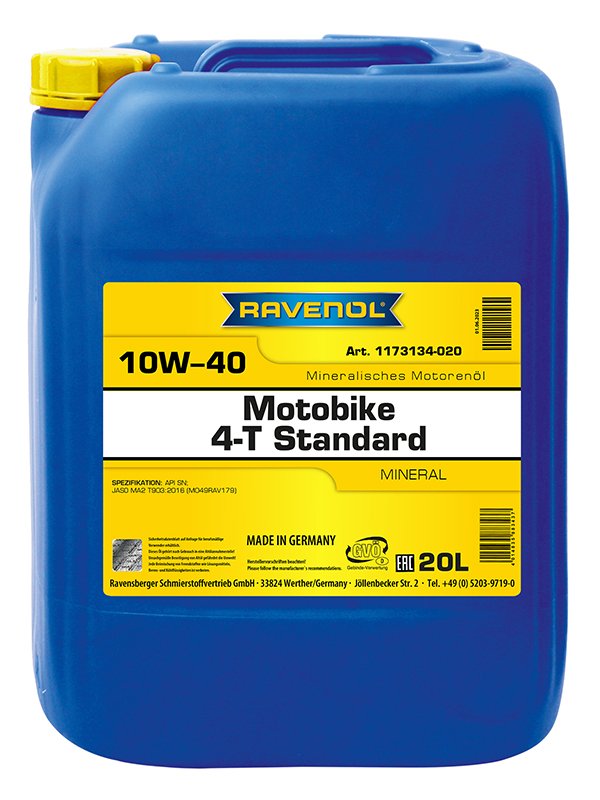 RAVENOL Motobike 4-T Standard SAE 10W-40