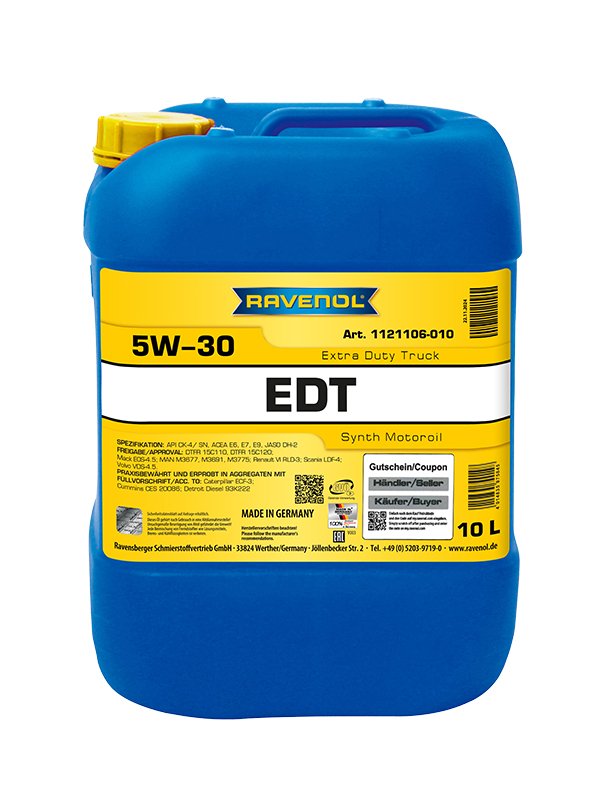RAVENOL EDT Extra Duty Truck SAE 5W-30