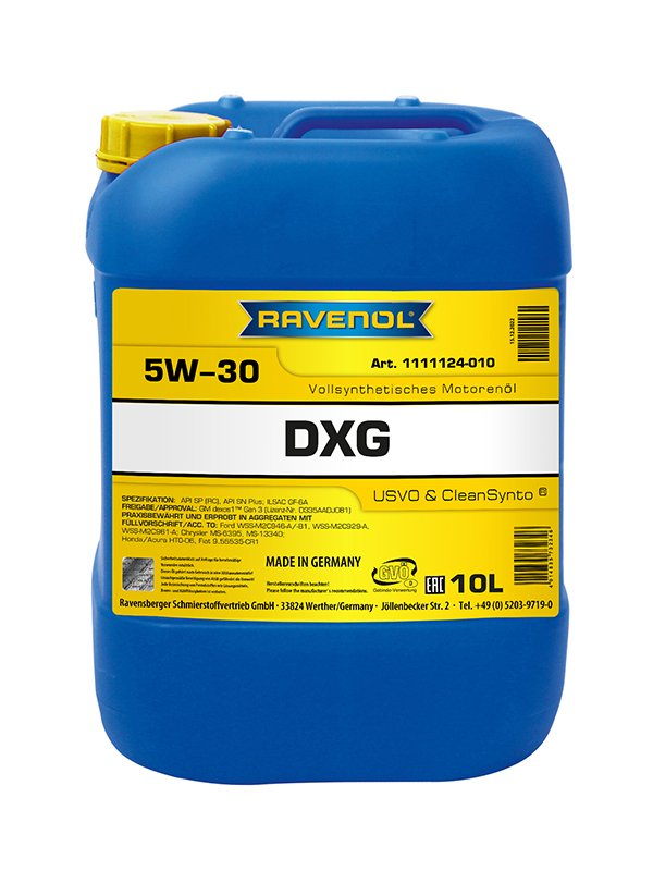 RAVENOL DXG SAE 5W-30