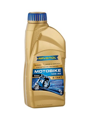 RAVENOL Motobike 4-T Ester SAE 10W-40 Image RAVENOL Motobike 4-T Ester SAE 10W-40
