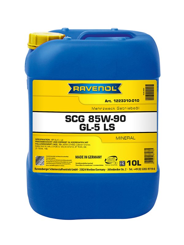 RAVENOL SCG Super Construction Gear 85W-90 GL-5 LS