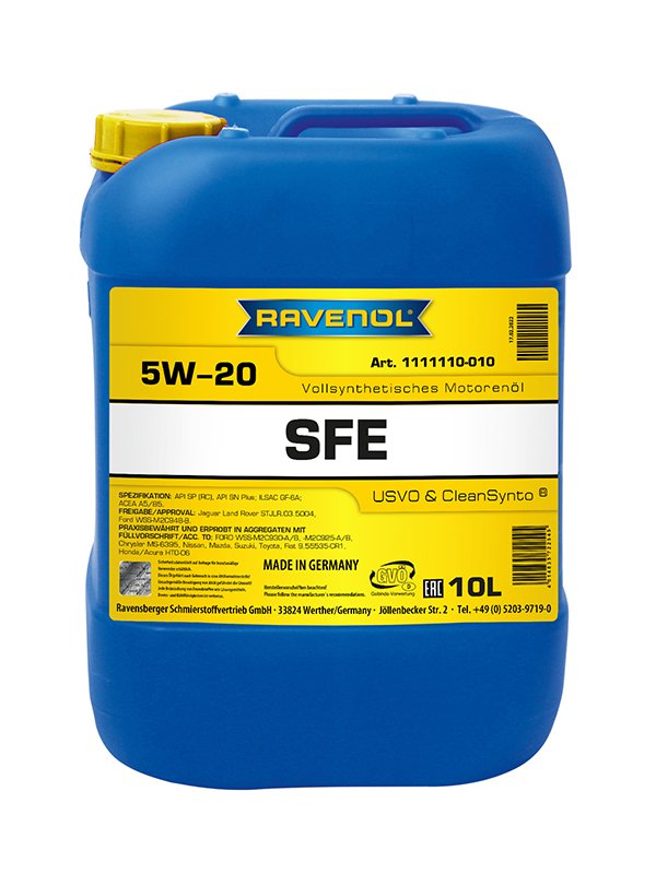 RAVENOL Super Fuel Economy SFE SAE 5W-20