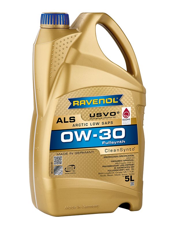 RAVENOL Arctic Low SAPS ALS SAE 0W-30