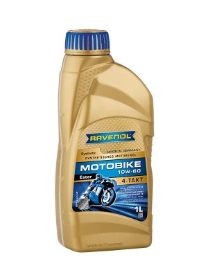 RAVENOL Motobike 4-T Ester SAE 10W-60 Image RAVENOL Motobike 4-T Ester SAE 10W-60