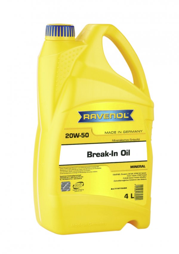 RAVENOL Break-In Oil SAE 20W-50