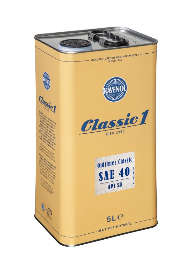 RAVENOL Oldtimer Classic SAE 40 API SB