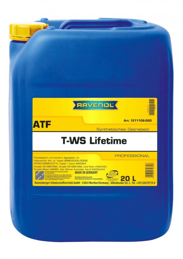 RAVENOL ATF T-WS Lifetime