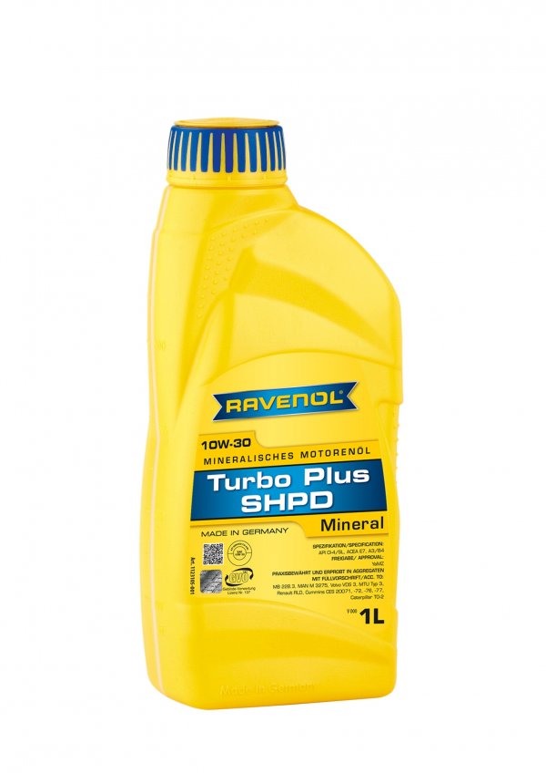 RAVENOL Turbo Plus SHPD SAE 10W-30