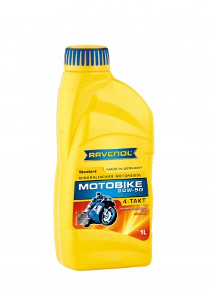 RAVENOL Motobike 4-T Standard SAE 20W-50 Image RAVENOL Motobike 4-T Standard SAE 20W-50