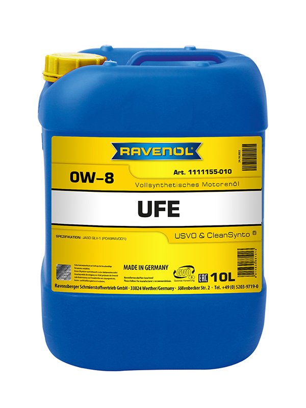 RAVENOL UFE Ultra Fuel Economy SAE 0W-8