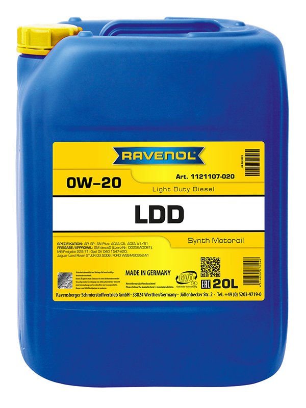 RAVENOL LDD Light Duty Diesel SAE 0W-20