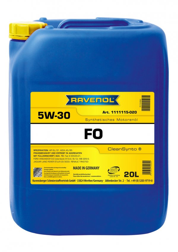 RAVENOL FO SAE 5W-30