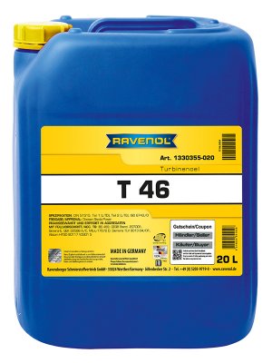 RAVENOL Turbinenoel T 46 Image RAVENOL Turbinenoel T 46
