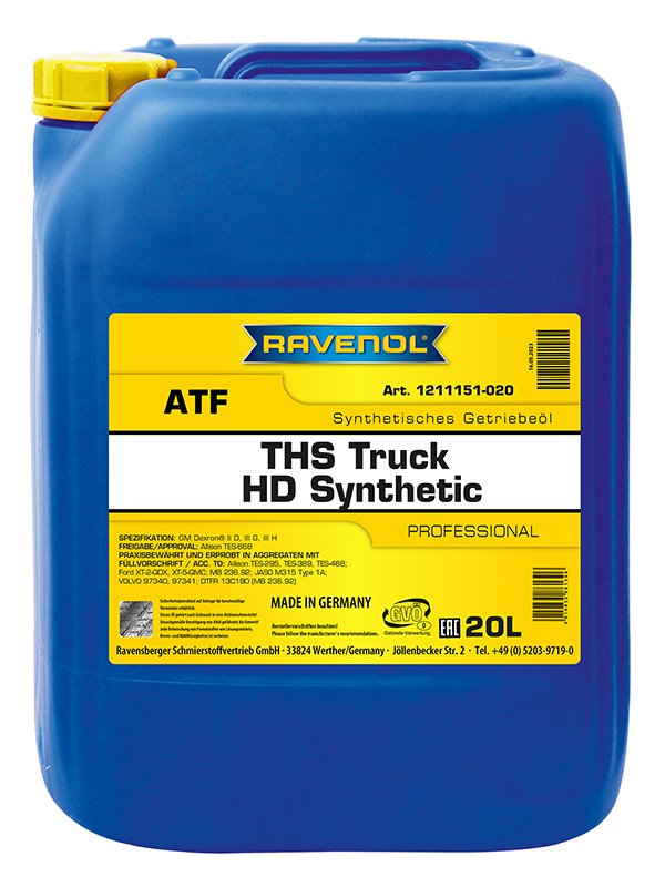 RAVENOL ATF THS Truck HD Synthetic