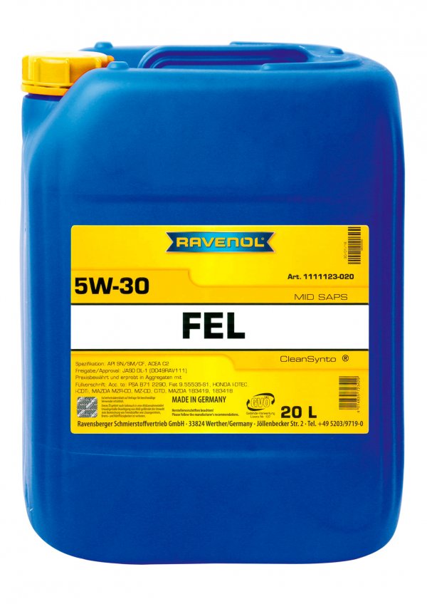 RAVENOL FEL SAE 5W-30