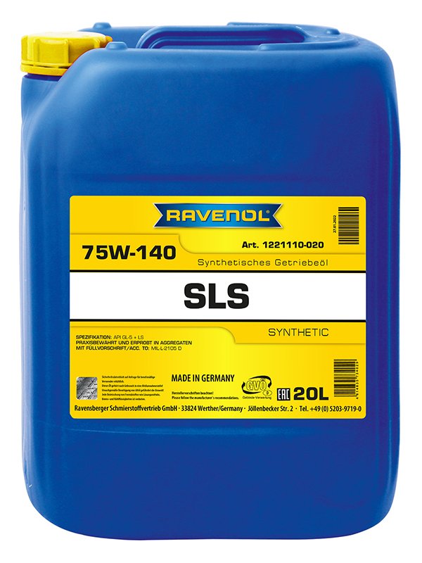 RAVENOL Getriebeoel SLS SAE 75W-140 GL 5 LS