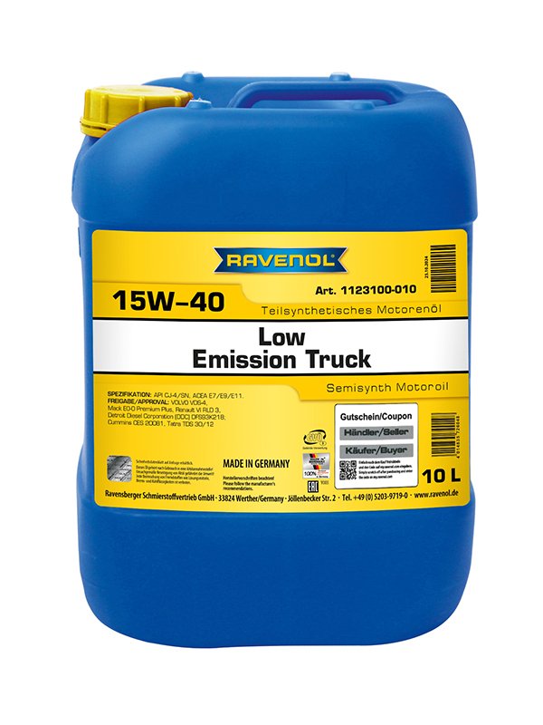 RAVENOL Low Emission Truck SAE 15W-40