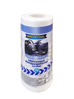 RAVENOL Mehrzweck Reinigungstücher auf Rolle 70St. Image RAVENOL Mehrzweck Reinigungstücher auf Rolle 70St.