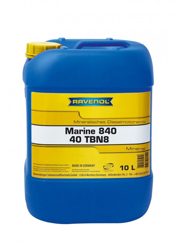 RAVENOL MARINE 840 SAE 40 TBN8