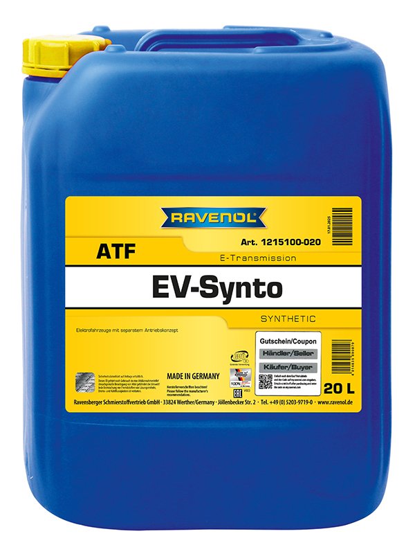 RAVENOL EV-Synto ATF E-Transmission Fluid