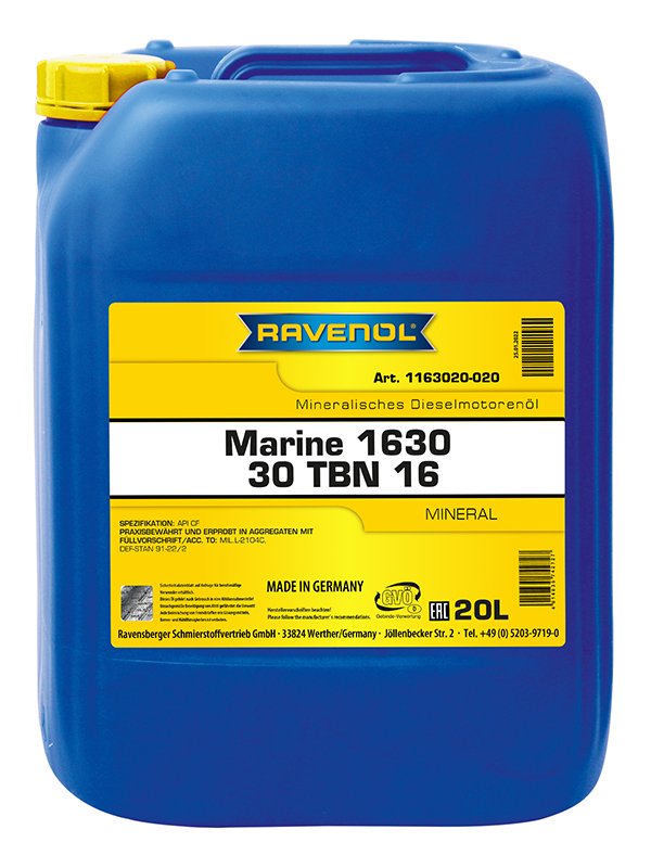 RAVENOL MARINE 1630 SAE 30 TBN16