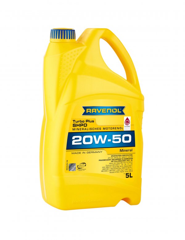 RAVENOL Turbo Plus SHPD SAE 20W-50